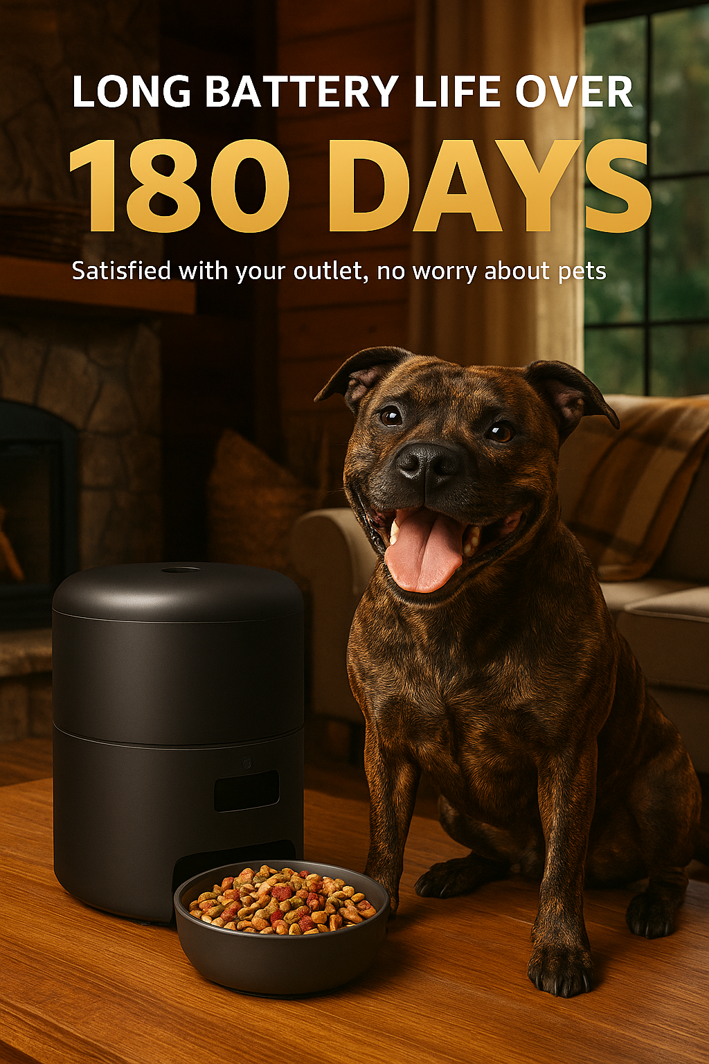 🍽️ 2L Automatic Pet Feeder with Voice Recording & Smart Reminders – Stainless Steel Bowl