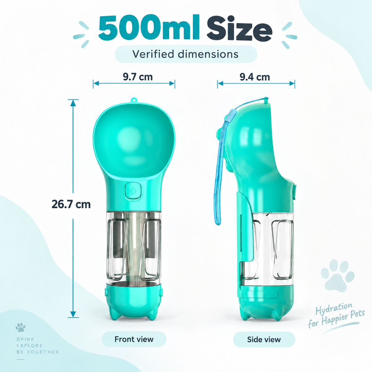 TrailSip adventure bottle